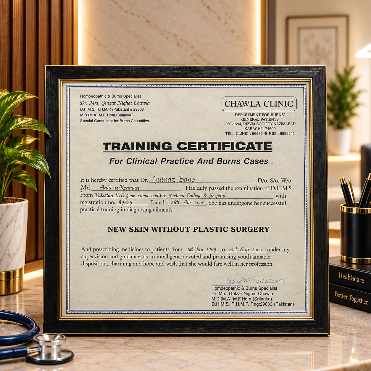 Dr. Gulnaz Certificate 8